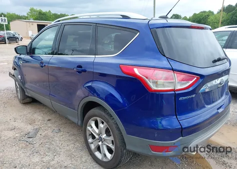 2014 Ford Escape Titanium z USA, uszkodzony, nr VIN 1FMCU0JX6EUD36700